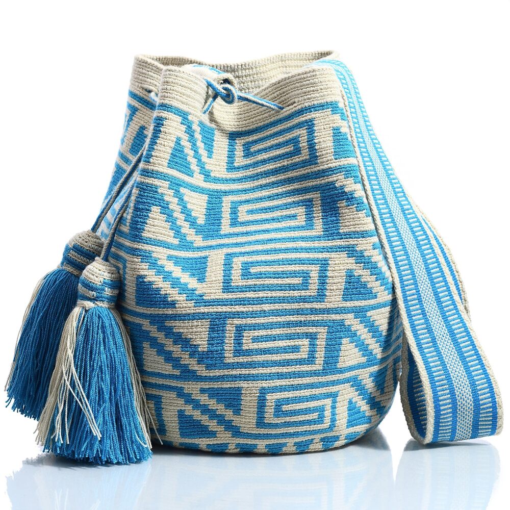 7321 Designer Collection Wayuu Hand-Crochet Purse, Summer Crossbody Boho
